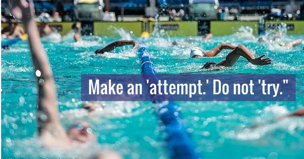 Do make attempt. Make an attempt. Do attempt или make attempt. Swimming coach текст.