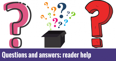 Questions and Answers; Reader Help questions and answers reader help